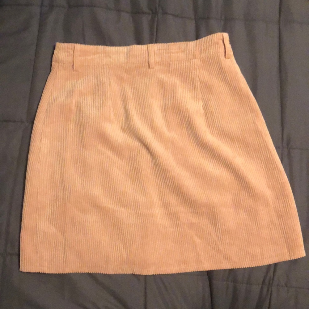 Pink Button-up Skirt - Picture 2 of 2